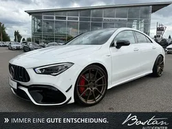 Weiß Gebraucht 2021 Mercedes CLA45 AMG AMG Limousine | 45.900 € (Fairer Preis)