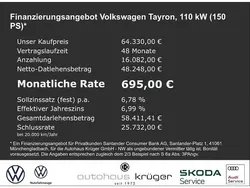 Silber Neu 2025 VW Tayron R-line SUV | 64.330 €
