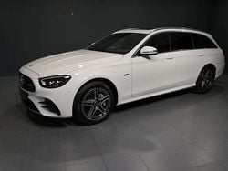 Weiß unilack polarweiß Gebraucht 2021 Mercedes E300 AMG Kombi | 33.900 € (Superpreis)