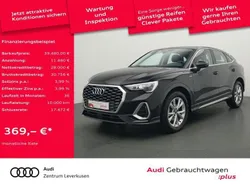 Mythosschwarz Gebraucht 2024 Audi Q3 Sportback S-Line SUV | 39.480 € (Guter Preis)