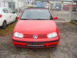 Rot Gebraucht 1999 VW Golf Cabriolet Cabrio | 1.550 € (Superpreis)