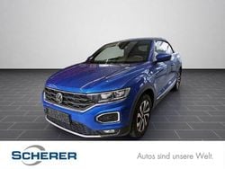 Blau Gebraucht 2021 VW T-Roc Cabriolet Style Cabrio | 23.950 € (Guter Preis)