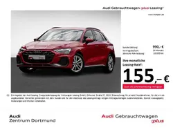Progressivrot metallic Gebraucht 2024 Audi A3 Sportback S-Line Limousine | 31.488 € (Guter Preis)