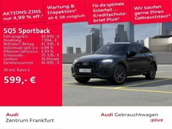 0e mythosschwarz metallic Gebraucht 2022 Audi SQ5 Sportback Ambiente SUV | 49.890 € (Guter Preis)