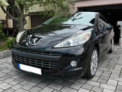Schwarz Gebraucht 2011 Peugeot 207 CC Cabrio | 6.573 € (Etwas zu teuer)