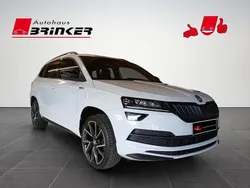 Weiss Gebraucht 2021 Skoda Karoq SportLine SUV | 27.460 € (Etwas zu teuer)