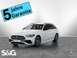 Unilack polarweiß Gebraucht 2025 Mercedes C200 AMG Kombi | 46.859 € (Teuer)