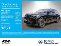 Deep black perleffekt (metallic) Gebraucht 2024 VW Tiguan Elegance SUV | 47.960 € (Teuer)