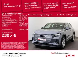 Kieselgrau Gebraucht 2022 Audi Q4 e-tron SUV | 26.200 € (Guter Preis)