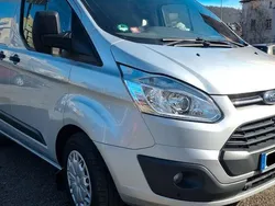 Silber Gebraucht 2014 Ford Transit Custom Van / Kleinbus | 19.999 €