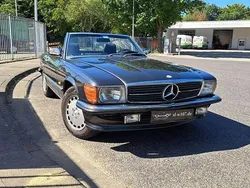 Blauschwarz Gebraucht 1987 Mercedes SL300 Cabrio | 39.950 €