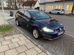 Blau Gebraucht 2015 VW Golf VII LOUNGE Limousine | 8.599 € (Fairer Preis)
