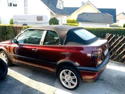 Rot Gebraucht 1994 VW Golf Cabriolet Cabrio | 5.150 €
