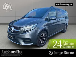 Selenitgrau Gebraucht 2019 Mercedes V250 AMG line Van / Kleinbus | 45.290 € (Fairer Preis)