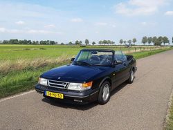 Schwarz Gebraucht 1990 Saab 900 Cabriolet Cabrio | 13.500 €