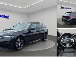 Schwarz Gebraucht 2021 BMW 520 M Sport Kombi | 22.950 € (Fairer Preis)