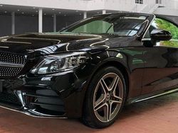 Schwarz/baltic black Gebraucht 2019 Mercedes C200 AMG Cabrio | 28.999 € (Superpreis)