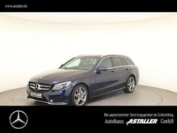 Cavansitblau metallic Gebraucht 2017 Mercedes C350e AMG line Kombi | 24.899 € (Guter Preis)