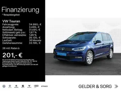 Atlantik blue metallic Gebraucht 2023 VW Touran Highline Van / Kleinbus | 34.990 € (Fairer Preis)