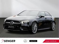 Unilack nachtschwarz Gebraucht 2021 Mercedes A200 Business Limousine | 26.440 € (Teuer)