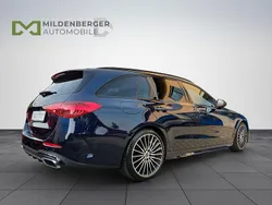 Blau Gebraucht 2022 Mercedes C200 AMG Limousine | 37.990 € (Fairer Preis)