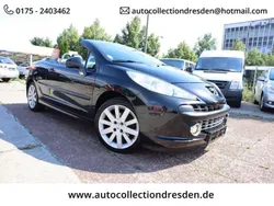 Farbe schwarz obsidien Gebraucht 2007 Peugeot 207 CC Platinum Cabrio | 1.700 € (Superpreis)