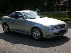 Silber Gebraucht 2003 Mercedes SLK200 Cabrio | 2.500 € (Superpreis)