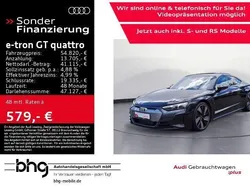 Schwarz Gebraucht 2021 Audi e-tron GT quattro Ambiente Limousine | 54.820 € (Fairer Preis)