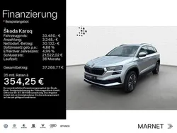 Brillantsilber metallic Gebraucht 2025 Skoda Karoq Tour SUV | 33.480 € (Guter Preis)
