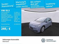 Grau Gebraucht 2021 VW ID.3 Pure Kleinwagen | 17.390 € (Fairer Preis)
