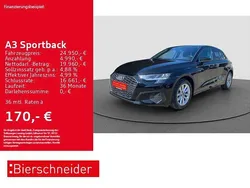 Schwarz Gebraucht 2024 Audi A3 Sportback Business Limousine | 24.950 € (Superpreis)