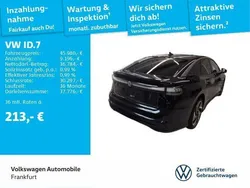 Grenadillschwarz metallic Gebraucht 2024 VW ID.7 Pro Limousine | 45.980 € (Guter Preis)