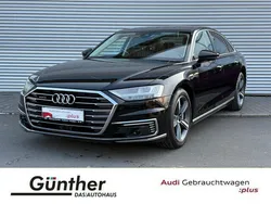 Mythosschwarz metallic Gebraucht 2021 Audi A8 Ambiente Limousine | 48.987 € (Superpreis)