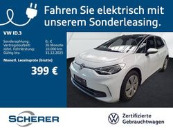 Gletscherweiß metallic (metallic) Gebraucht 2024 VW ID.3 Pro Kleinwagen | 30.900 € (Guter Preis)