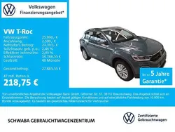 Petroleum blue metallic Gebraucht 2024 VW T-Roc Life SUV | 25.990 € (Guter Preis)