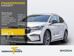 Weiß Gebraucht 2023 Skoda Enyaq iV SportLine SUV | 41.990 € (Etwas zu teuer)
