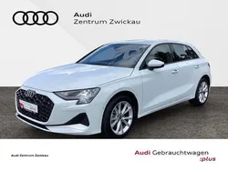 Gletscherweiß metallic Gebraucht 2024 Audi A3 Advanced Plus Limousine | 31.830 € (Fairer Preis)