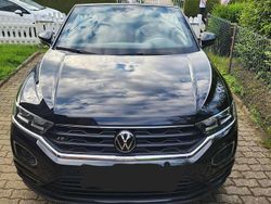 Schwarz Gebraucht 2021 VW T-Roc Cabriolet R-line Cabrio | 23.780 € (Guter Preis)