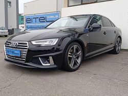 Schwarz (brillantschwarz) Gebraucht 2019 Audi A4 S-Line Limousine | 22.990 € (Superpreis)