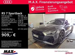 Daytonagrau perleffekt Gebraucht 2022 Audi RS7 Sportback Ambiente Kleinwagen | 88.989 € (Fairer Preis)