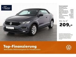 Grau Gebraucht 2021 VW T-Roc Cabriolet R-line Cabrio | 21.980 € (Guter Preis)