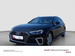 Mythosschwarz metallic Gebraucht 2024 Audi A4 S-Line Kombi | 38.970 € (Etwas zu teuer)