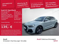 Tausilber metallic Gebraucht 2024 Audi A1 Sportback S-Line Kleinwagen | 24.445 € (Fairer Preis)