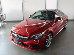 Rot , designo hyazinthrot metallic Gebraucht 2020 Mercedes C400 AMG Coupé | 37.690 € (Superpreis)