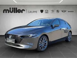 Machine gray Gebraucht 2023 Mazda 3 Exclusive-Line Kleinwagen | 27.504 € (Fairer Preis)