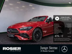 Rot / manufaktur patagonienrot (metallic) Gebraucht 2024 Mercedes 300 AMG Cabrio | 65.237 € (Etwas zu teuer)