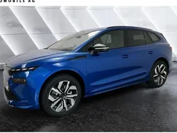 Blau Neu 2025 Skoda Enyaq iV SportLine SUV | 58.990 € (Teuer)