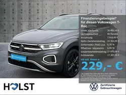 Indiumgrau metallic Gebraucht 2024 VW T-Roc IQ Drive SUV | 30.480 € (Fairer Preis)