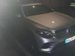 Silber Gebraucht 2018 Mercedes GLC250 AMG line Coupé | 25.500 € (Guter Preis)