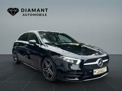 Schwarz Gebraucht 2019 Mercedes A220 AMG Limousine | 22.990 € (Fairer Preis)